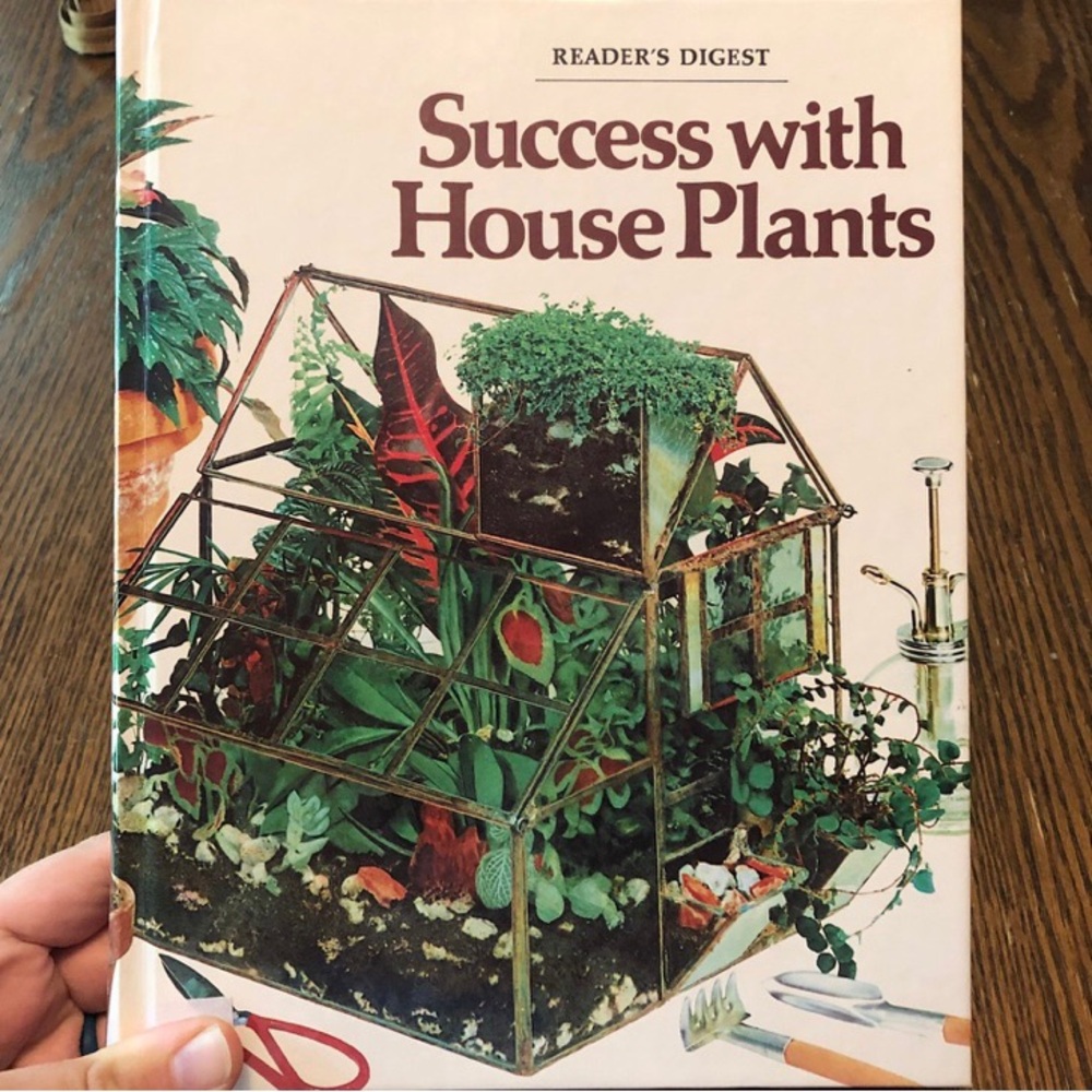 Vintage Readers Digest Success with House Plants